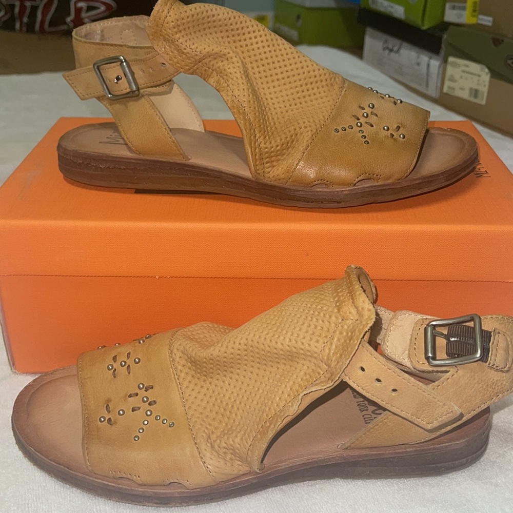 Miz Mooz Tan Sandals